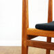 Set of 4 chairs teak