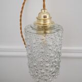 Soaked glass pendant lamp