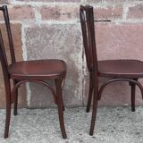"Fischel" bistro chairs (pair)