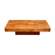 Table basse en loupe d’orme Roche Bobois