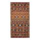 Vintage Turkish Oushak handmade wool cotton red area rug 178x335