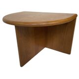 Vintage  side tables in oak minimalist design