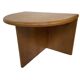 Vintage  side tables in oak minimalist design