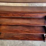 Mahogany wall shelf