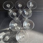 8 wine glasses – Cristallerie de Nancy (1920-1934)