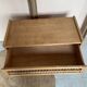 Commode Vintage Bois et Rotin