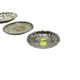 Plate AKL, modernism, transparent glass, Hortensja glassware