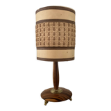 Vintage teak lamp 50-60s