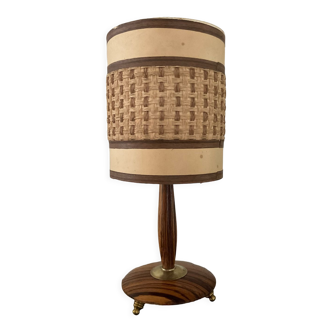 Vintage teak lamp 50-60s