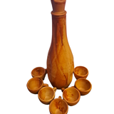 Bouteille service à liqueur vallauris