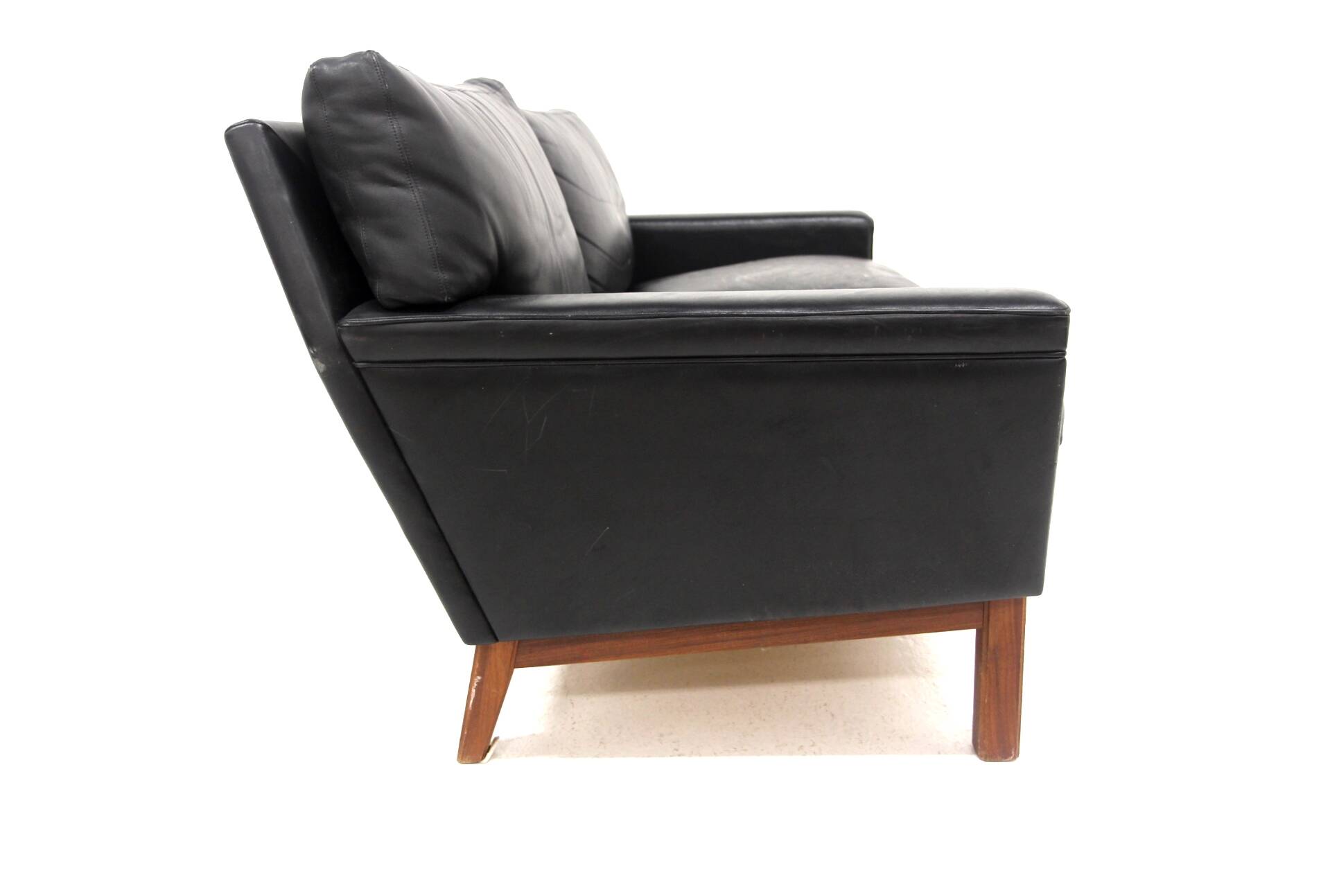 Scandinavian leather sofa "Åland", Möbel-Ikéa, Sweden, 1960