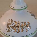 Apothecary pot "equisetum" in faience of moustiers