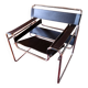 Paire de fauteuils type wassily b3 de marcel breuer