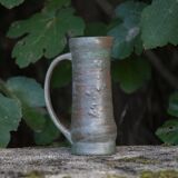 Flamed sandstone pitcher, flamed sandstone vase, Warluis pottery, jug, kitchen, collection, interior decor