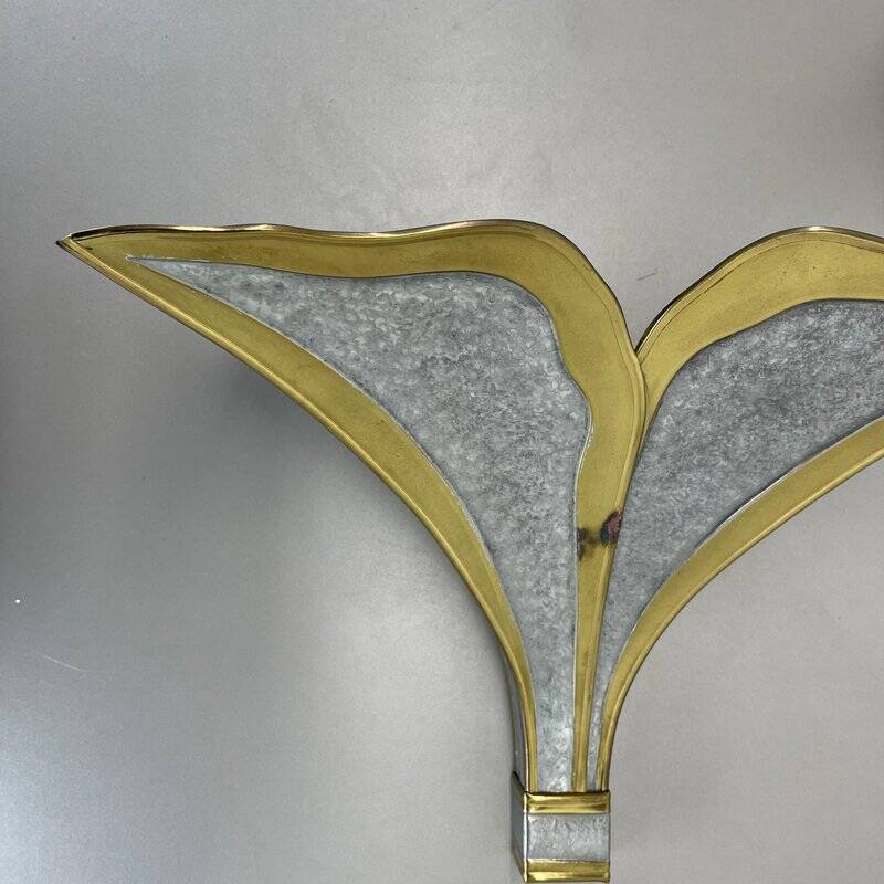 Appliques murales bicolores d'Henri Fernandez pour Honoré, France, années 1970, lot de 2