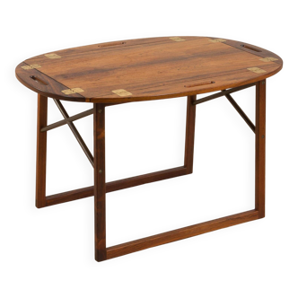 Table vintage Butler's Tray en palissandre par Svend Langkilde, Danemark, 1960