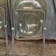 Paire Chaises Plia Jaune Giancarlo Piretti Castelli Vintage