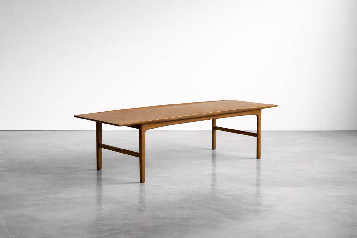 Vintage Mid-Century Swedish Modern Teak Frisco Coffee Table by F. Ohlsson
