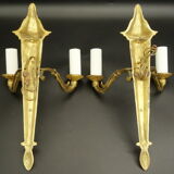 Paire d'appliques style Restauration