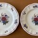 8 antique dessert plates in Sarreguemines earthenware