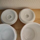 Opal glass jars