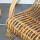 Vintage chair in rattan