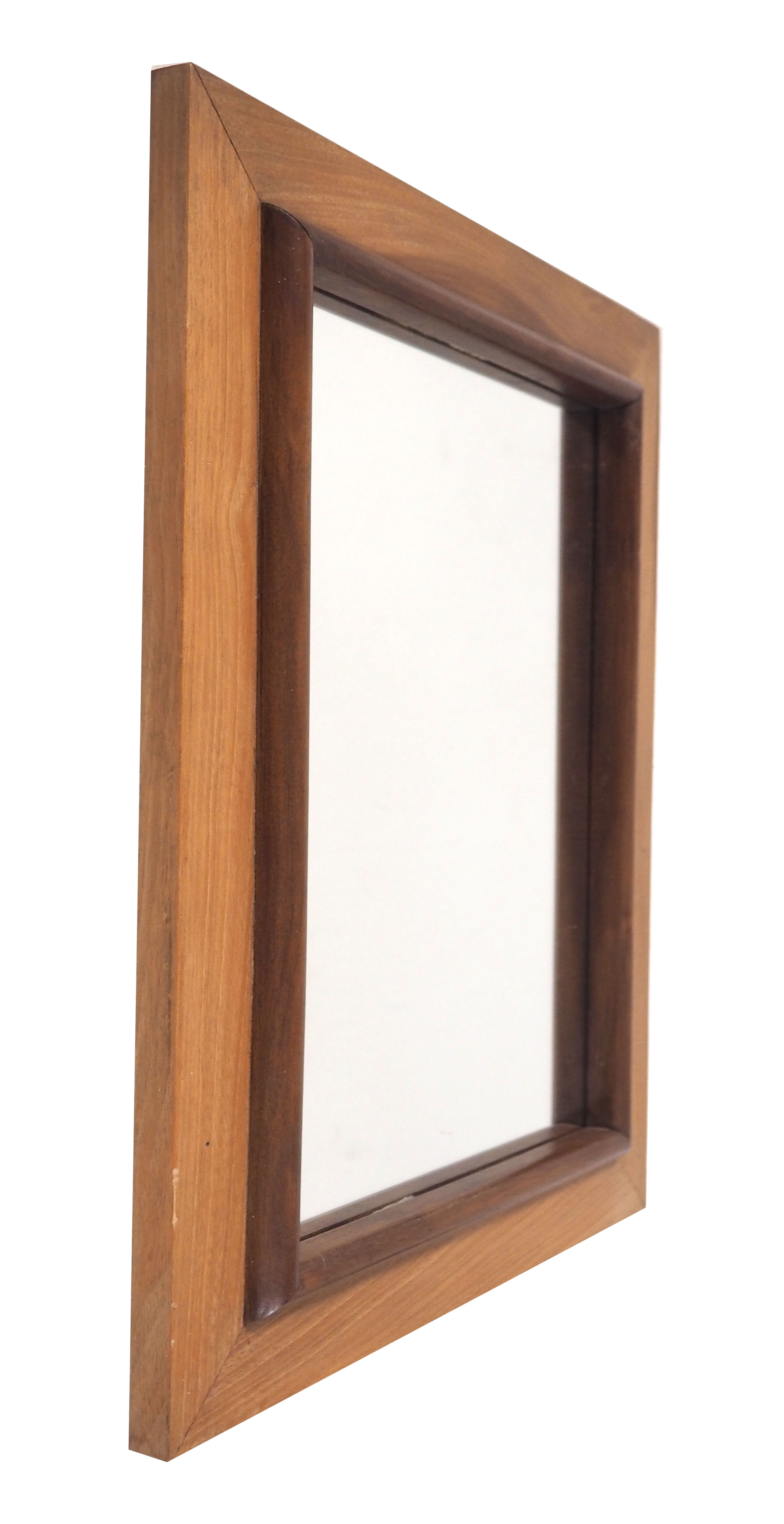 2-tone wooden mirror 32x40cm