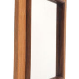 Miroir bois 2 tons 32x40cm
