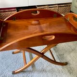 Boat table Butler in beech wood