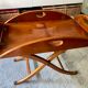 Boat table Butler in beech wood