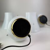 Set of Two F.Fabbian Murano Table Lamp from 1970'