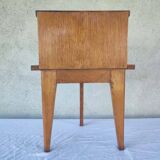 Paire de tables de chevet tripode 1950