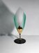 Pair of Nefertiti Murano table lamps