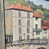 Oil on cardboard attr. to André-René Albarede