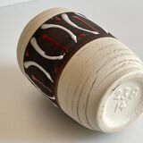 Vase artisanal ceramic 1950s