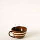 trio of Digoin Sarreguemines "Mary" model coffee cups, 1960