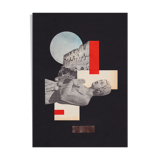 Collage on paper extinction