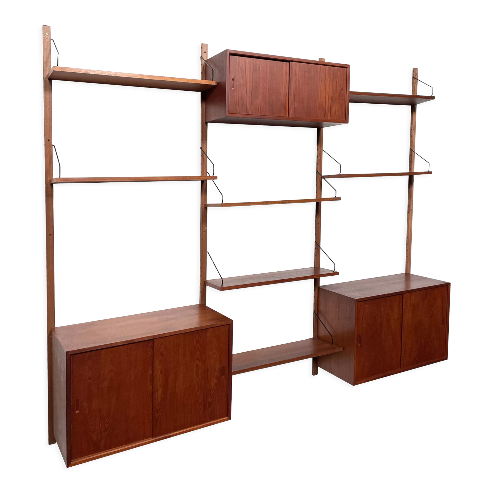 Vintage Poul Cadovius Royal System wall system wall