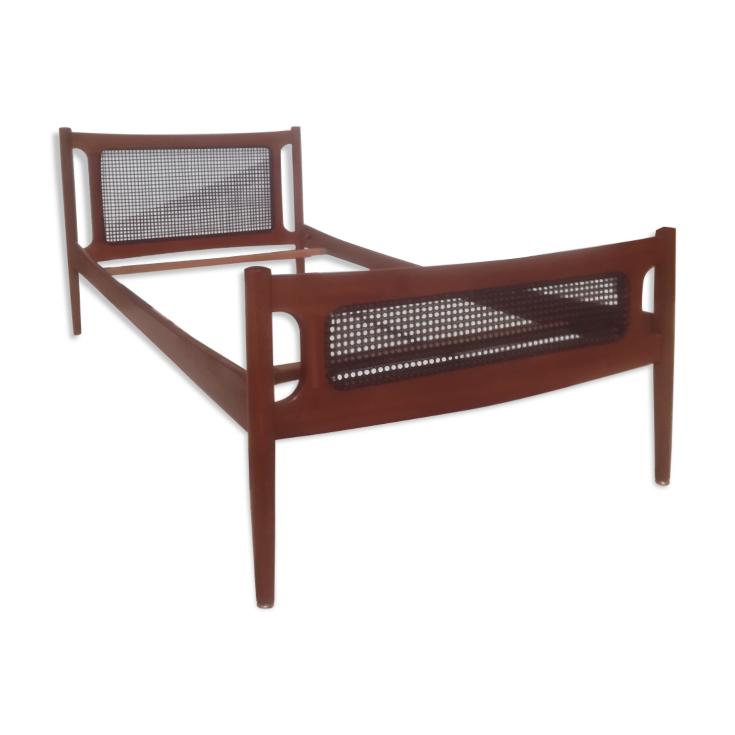 Scandinavian teak design bed