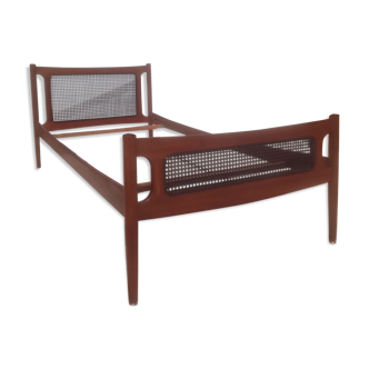 Scandinavian teak design bed