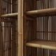 Mid-century bamboo and rattan wardrobe, Italy ca. 1960