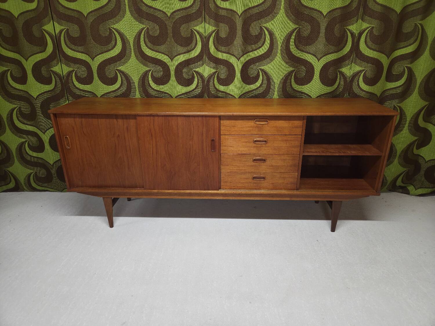 Scandinavian teak enfilade 1960