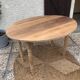 Table de ferme ovale