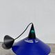 Postmodern blue metal pendant light Glossy