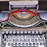 Underwood universal typewriter revised ribbon new black 1949