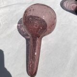 Biot liqueur service in blown glass