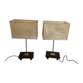 Pair of designer lamps