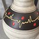 Vase tönnieshop cartens west germany vintage ceramic and email