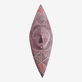 Traditional African tribal shield Bamiliké year 80-90