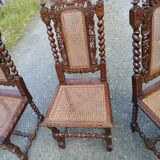 6 Louis XIII style chairs